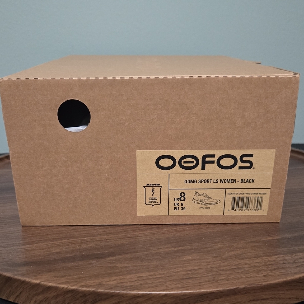 OOFOS Women's Black Sport LS Shoes *Read Description For Important Information* - Picture 9 of 9